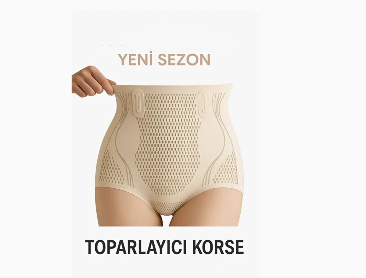 VELOURA Élégance Sculpt Luxe™ Premium Toparlayıcı Bel Korsesi Külot resmi
