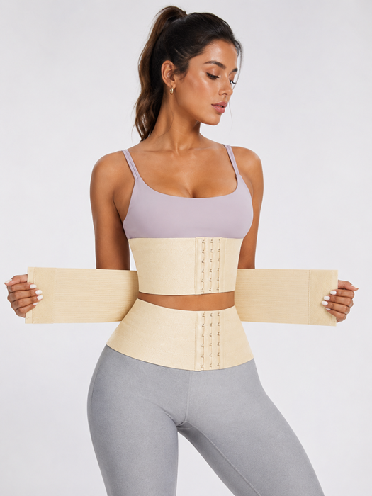 VELOURA DoubleShape™ Çift Katmanlı Bel Korsesi - Bej resmi